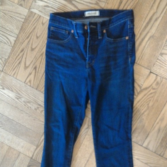 Madewell Dark Jeans 9'' High Rise Skinny in size 27 - Picture 1 of 7
